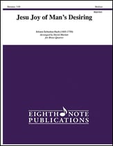 Jesu, Joy of Man's Desiring 2 Trumpets, Horn, Trombone Quartet cover